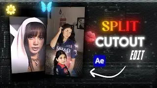 Download This Viral Split Cutout Edit – After Effects Project File FREE