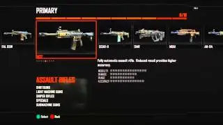 Black Ops Two All Guns, Perks, Killstreaks