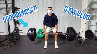 GYM VLOG - MAXING OUT ON DEADLIFT