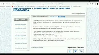 Práctica de Laboratorio Formulación y Nomenclatura de Química Inorgánica