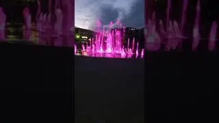 Музыкальный фантан в г. Губкин