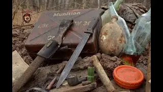 Фронтовая высотка ч.1 / Wehrmacht dugout in Russian forest p.1