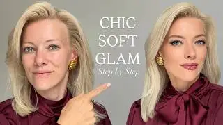 Chic Soft Glam Makeup Step-by-Step Beginner Friendly Tutorial | Elena Rachitskaya