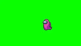 AMONG US! Among Us flying dead Ghost animation on green screen - VFX for video Editing 