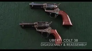 Uberti Colt 38 Revolver disassembly and reassembly