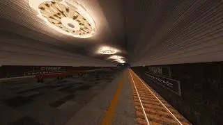 Kharkiv subway in Minecraft, construction 