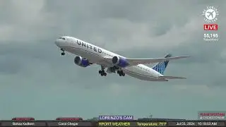 PLANE SPOTTING 🔴 LIVE @ Chicago O'Hare