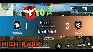 EPIC TURN AROUND IN HIGH RANK||FREE FIRE||