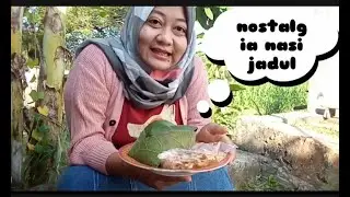 Nostalgia Nasi krayahan bungkus daun jati