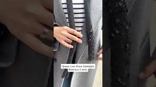 Узкий шарфик спицами #вязаниеспицами #вязание #модноевязание #мода #втренде #knitting #кашемир #knit