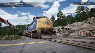TSW2: CSX C40-8W Passing!