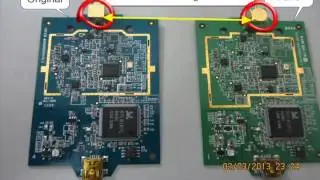 Original ALFA AWUS036H and Fake ALFA AWUS036H