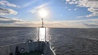 Река Лена. На теплоходе "Механик Кулибин" из Якутска до Тикси.