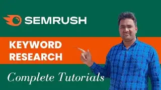 SEMRush Keyword research tutorial for beginners in Hindi  #semrush #keywordresearch 📙