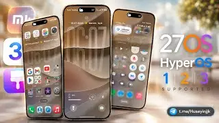27OS New   Chinese Theme For All MİUİ HyperOS 1 2 3 Supports  No Root