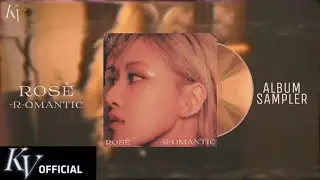 ROSÉ - SINGLE ALBUM -R-OMANTIC ALBUM SAMPLER