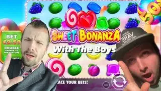 WERE NOT STOPPING UNTIL WE HIT A 50X MULTI ON SWEET BONANZA