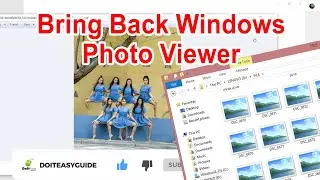 How to Bring Back Windows Photo Viewer in Windows 10