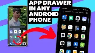 How to enable app drawer in miui 13 system launcher 2022 | swipe up to open app drawer In Mi Phone