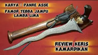 ‼️Keris Pamor Tebba Jampu Bergigi Luk  5, Karya Panre Asse #keriskamardikan