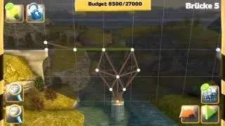 Bridge Constructor - Bridge 5 - Westlands - Walkthrough