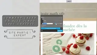 COMMENT FAIRE UN SITE PERSONNALISER ET AVEC HTML - TUTO JIMDO - PARTIE 1