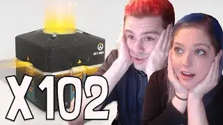 102 Overwatch Anniversary Lootbox Opening! [Ft. My Girlfriend]