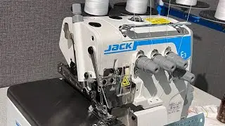 Jack E3-4 Overlock Sewing Machine Tutorial | Threading | Oil Change | how to service ourself