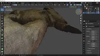 Clean up high poly scans in Blender 3