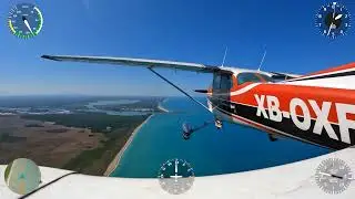 Poza Rica - Atizapán (Cessna 172) - Timelapse