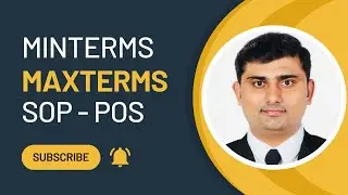 Lec 8: Minterms Maxterms | Sum of Product SOP | Product of Sum POS #canonical #digitallogicdesign
