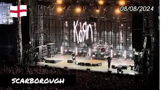 ☆ KORN ☆ LOATHE ☆ WARGASM UK | SCARBOROUGH OPEN AIR THEATRE CONCERT / 08 AUGUST 2024
