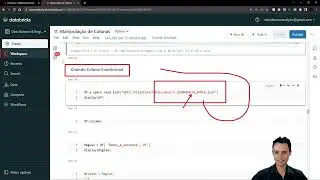 Criando uma nova Coluna- Python - SQL - Apache Spark - Databricks para análise de Dados