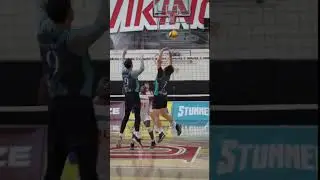 Stone Cold Stunners Win 4 in a Row🥶 Sitting in 1st in NVA Conference #shorts #volleyball #haikyuu