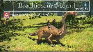 Final Fantasy XIV - Brachiosaur Mount