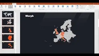 Morph map animation in PowerPoint tutorial DOWNLOAD FILE