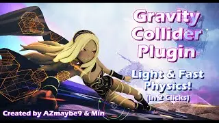 (Blender 2.8-5.0+) Gravity Collider Bone Physics Plugin