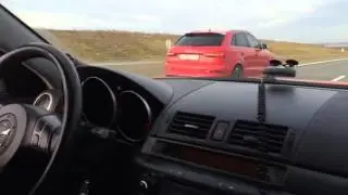 mazda 3 mps впуск выпуск чип vs audi rsq3 сток
