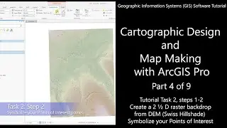 GIS Software Tutorial: Cartographic Design and Map Making with ArcGIS Pro (Part 4 of 9) 