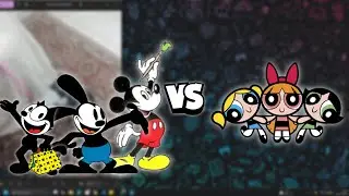 MUGEN 3vs3 - Team Disney vs The Powerpuff Girls