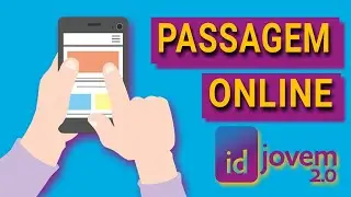 📲 COMPRAR PASSAGEM ID JOVEM PELA INTERNET ???