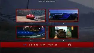 Cars 3 DVD Menu Walkthrough