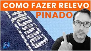 Como fazer Relevo Pinado