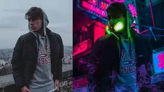 How To Put On a Mask in Photoshop Photo Manipulation Tutorial