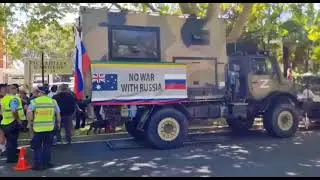 В Австралии состоялся митинг в поддержку России сегодня 18.02.2023
