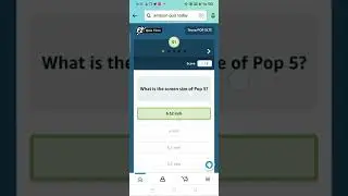 Amazon Tecno Pop 5 LTE Quiz Answer
