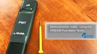 How To Use the HI98308 Pure Water Tester