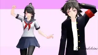 [MMD x Yandere Simulator ] BOOTY SHORTS ♡ || Budo x Ayano x Taro