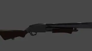 Pump Shotgun Fortnite |3D Model Blender