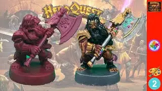 [HEROQUEST] - speed paint #2 / DWARF